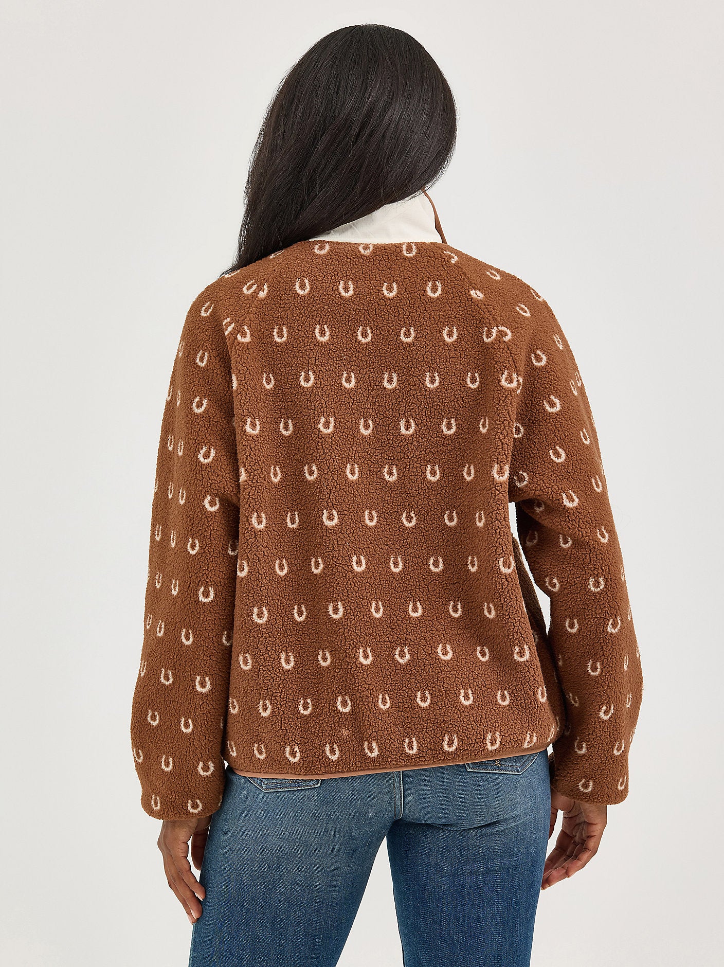 Ariat Jacket Pullover Sherpa Horseshoe
