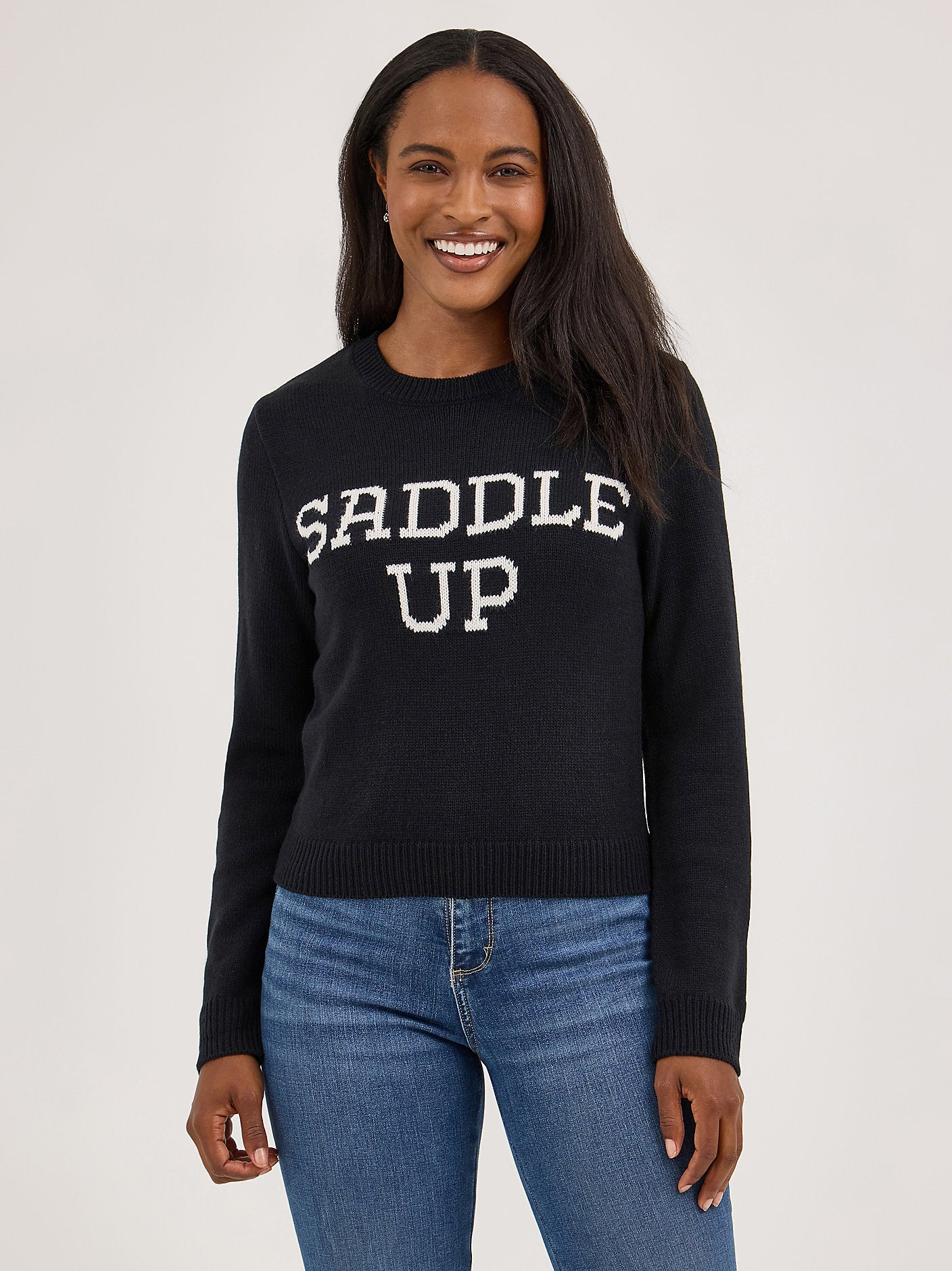 Sweater Saddle Up