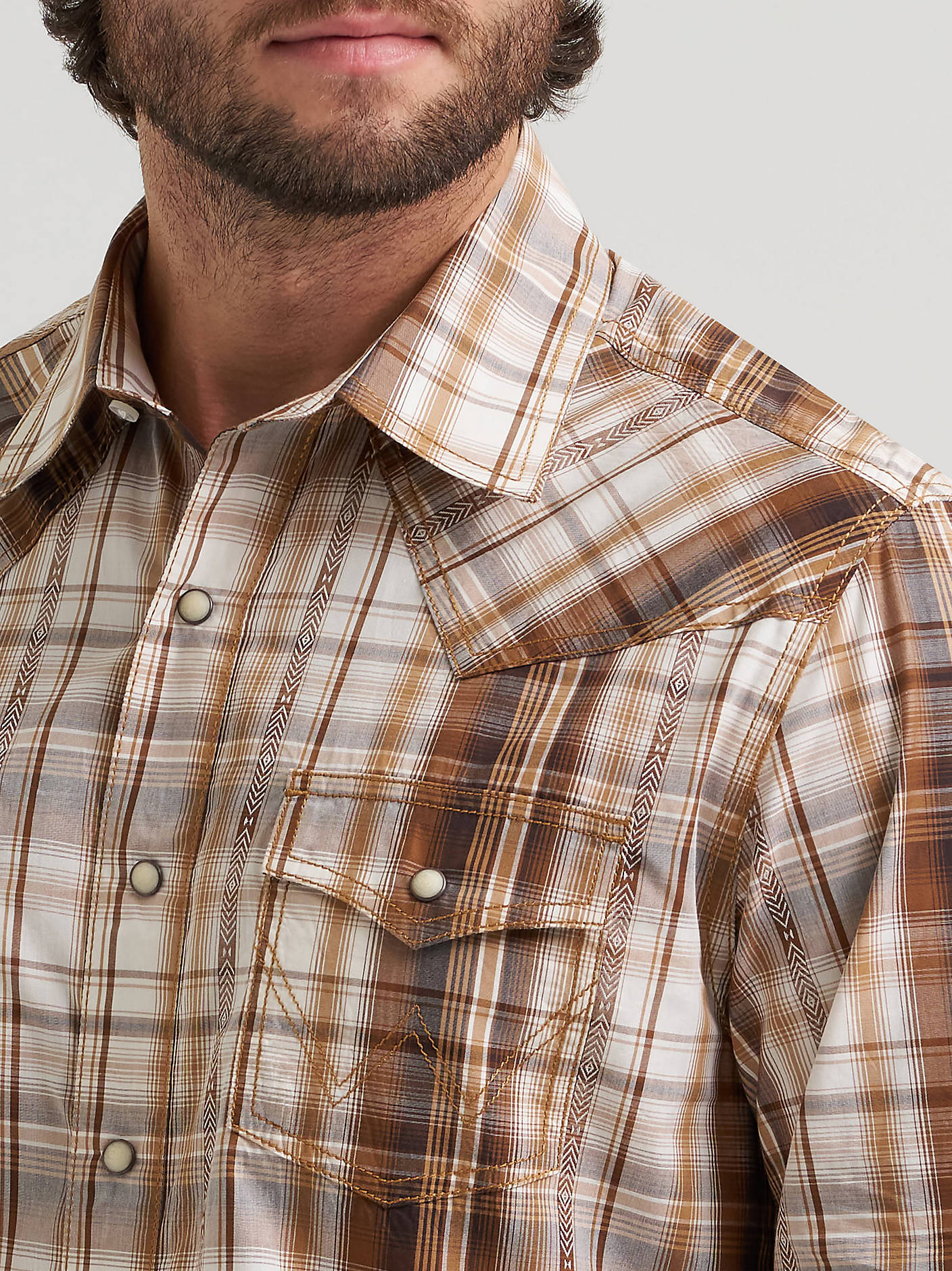 Shirt Wrangler LS Retro Plaid