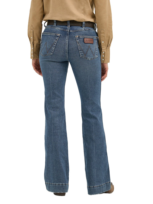 Jeans Wrangler Trouser Bailey Dark Ladies