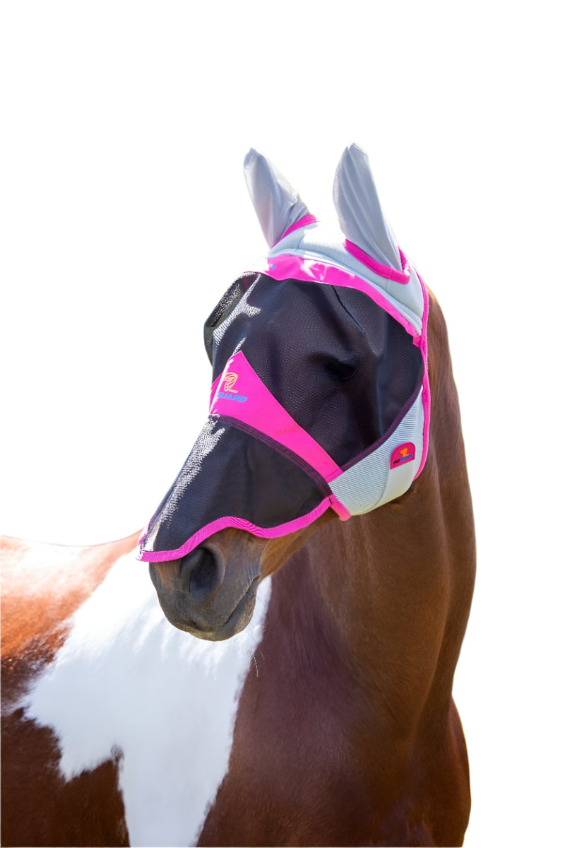 Horse Fly Mask Ears With Full Nose