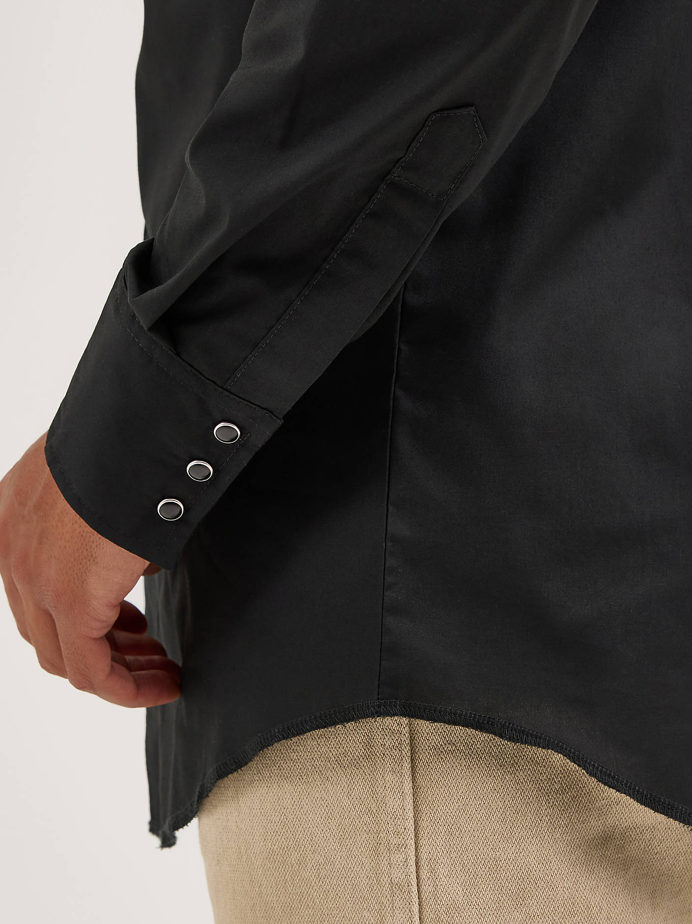 Shirt Wrangler LS Men Snap