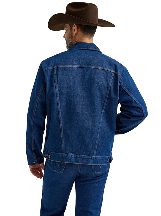 Jacket Wrangler Denim Unlined Men's