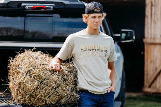 Shirt Tee Barn Clothes "My Crop Top"
