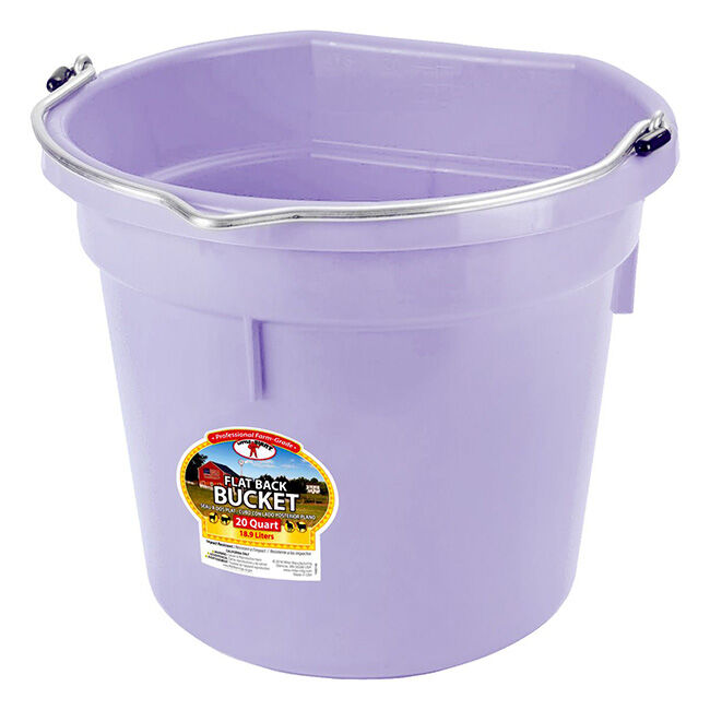 Barn Bucket Flat Back 20 quart