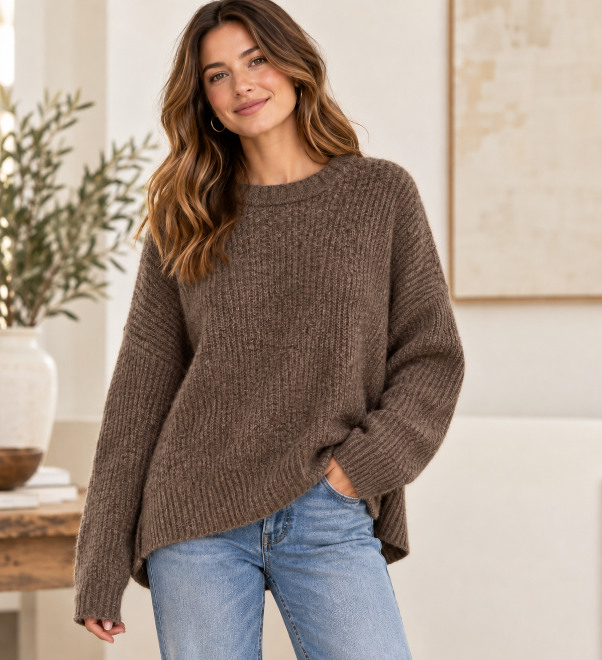 Sweater Crew Knit