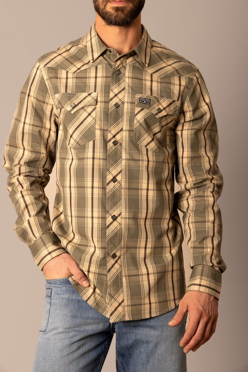 Shirt Kimes LS Plaid Men's