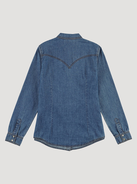Shirt Wrangler Retro Denim Ladies