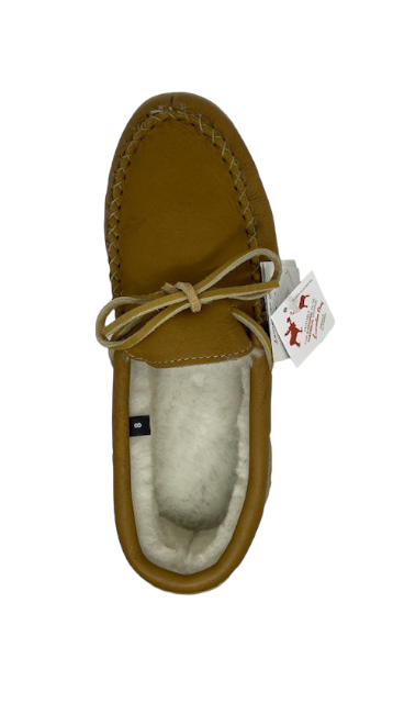 Moccasins Moosehide Sheepskin Lined Men's๐