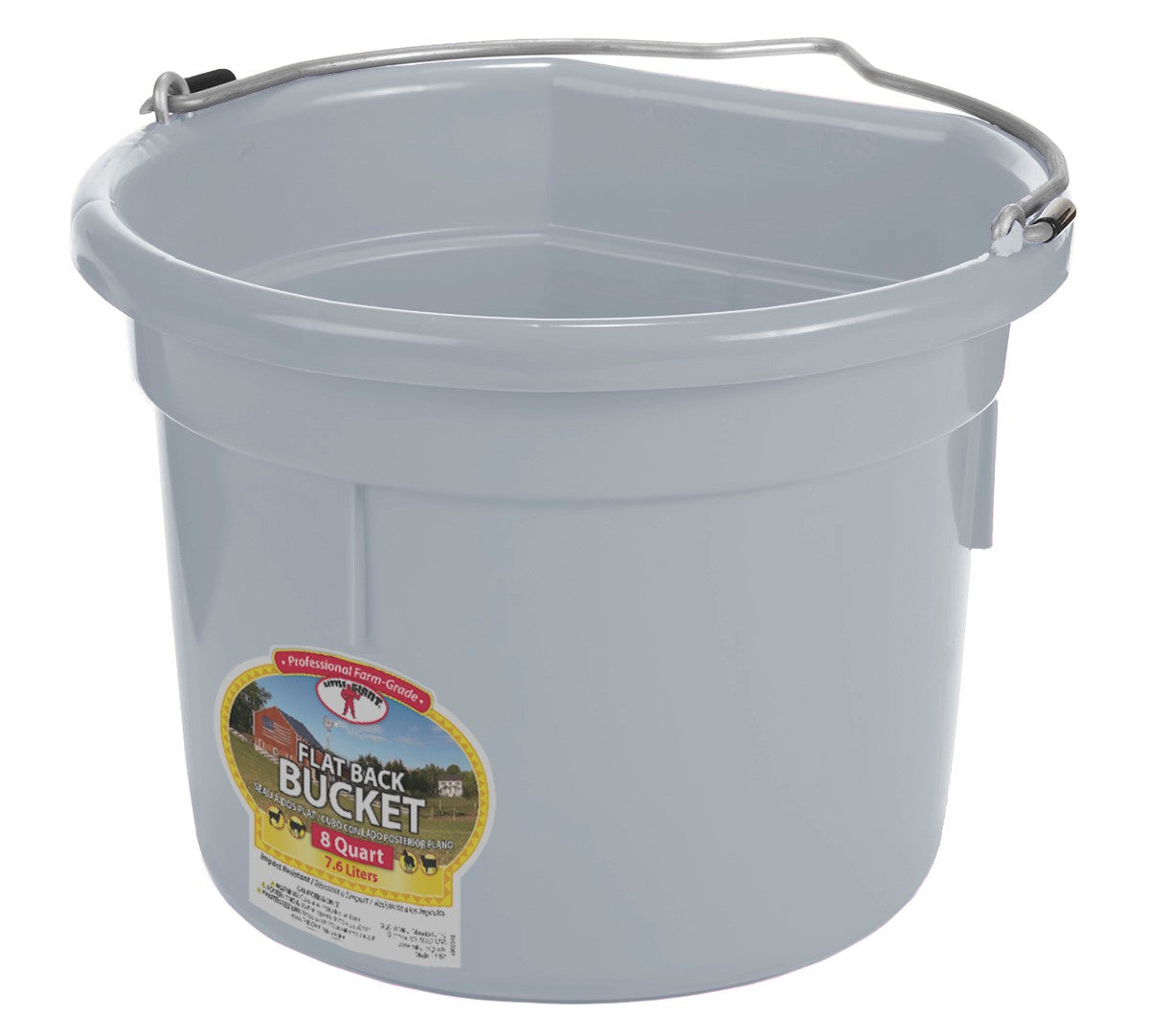 Barn Bucket Flat Back 20 quart