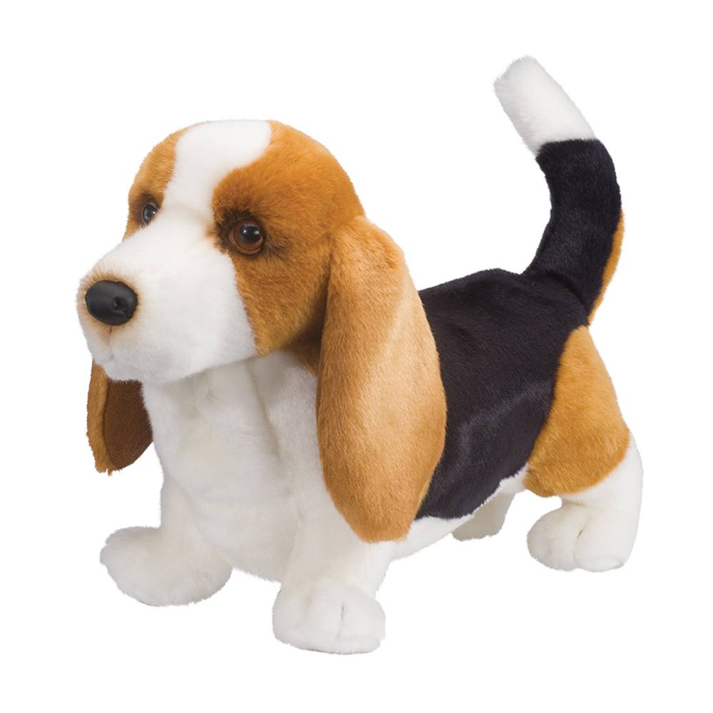 Toy Stuffy Basset Harold