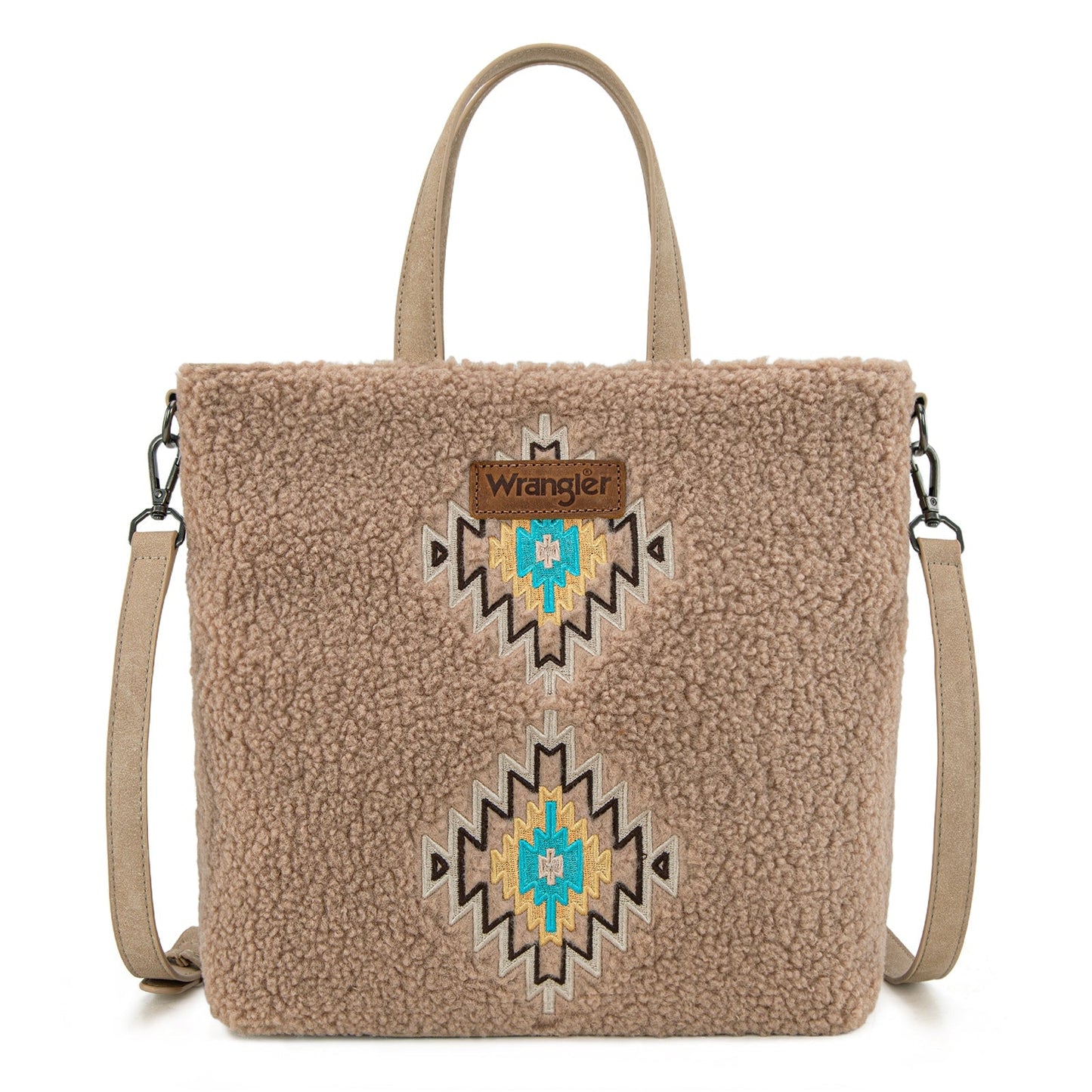 Purse WR Sherpa Aztec Tote