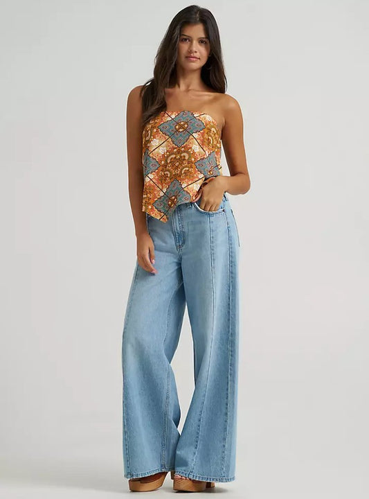 Top Wrangler Bandana Spagetti Tank