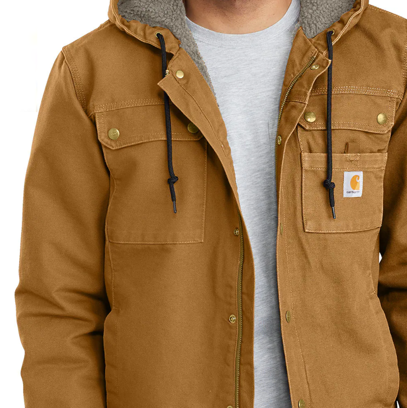 Carhartt Washed Duck Sherpa Lined Utility Jacket