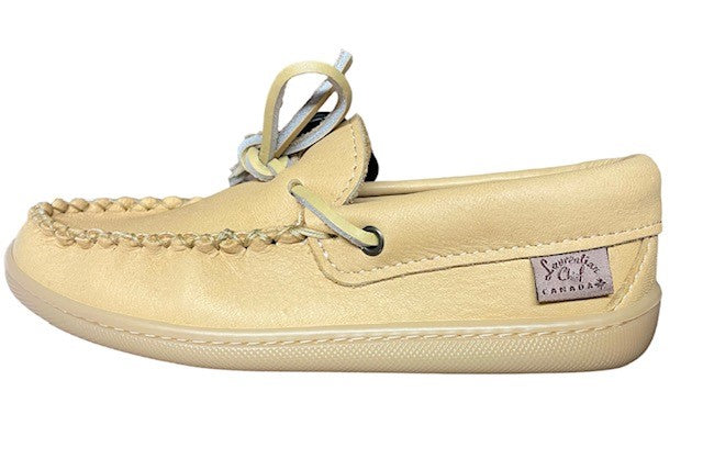 Moccasins Moosehide Rubber Sole Ladies LC๐