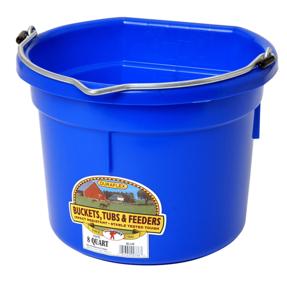 Barn Bucket Flat Back 8 quart