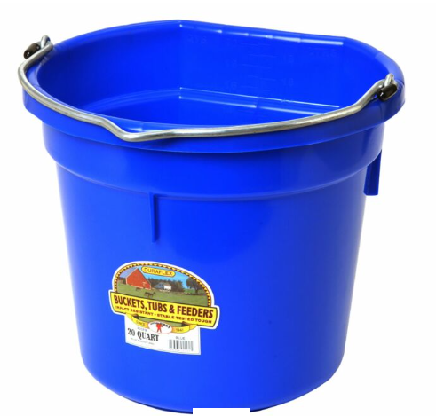Barn Bucket Flat Back 20 quart