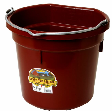 Barn Bucket Flat Back 20 quart