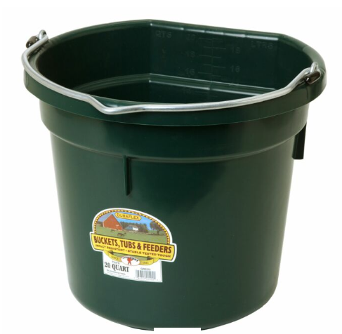 Barn Bucket Flat Back 20 quart