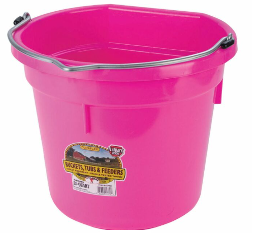 Barn Bucket Flat Back 20 quart
