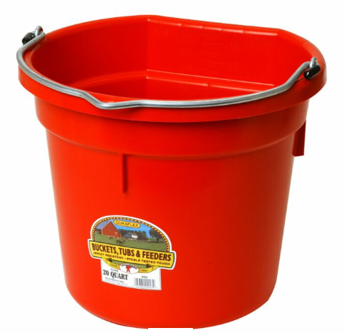 Barn Bucket Flat Back 20 quart