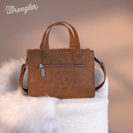 Purse Wrangler Sherpa Tote