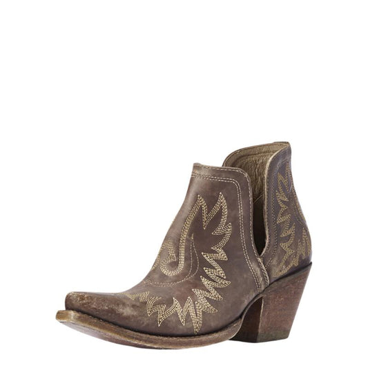 Ariat Women's Dixie Bootie Distressed Brown