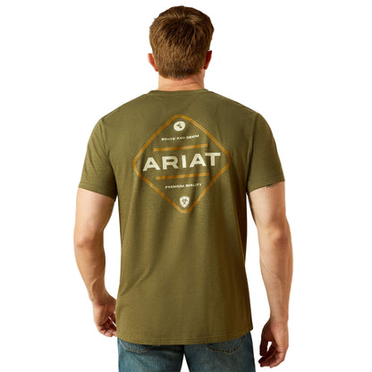 Shirt Tee Ariat Graphic Roped Diamond Men's