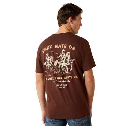 Shirt Tee Ariat Graphic Haters Club Men's