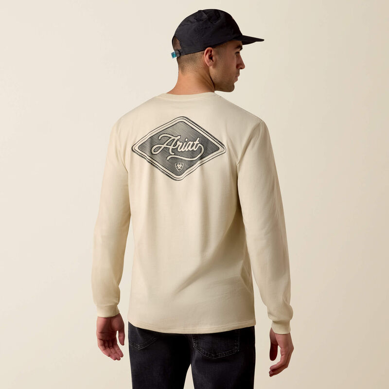 Ariat Long Sleeve Logo Back