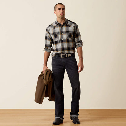 Shirt Ariat Long Sleeve Snap Plaid