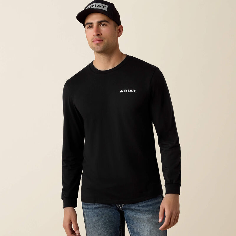 Ariat Long Sleeve Aztec Logo