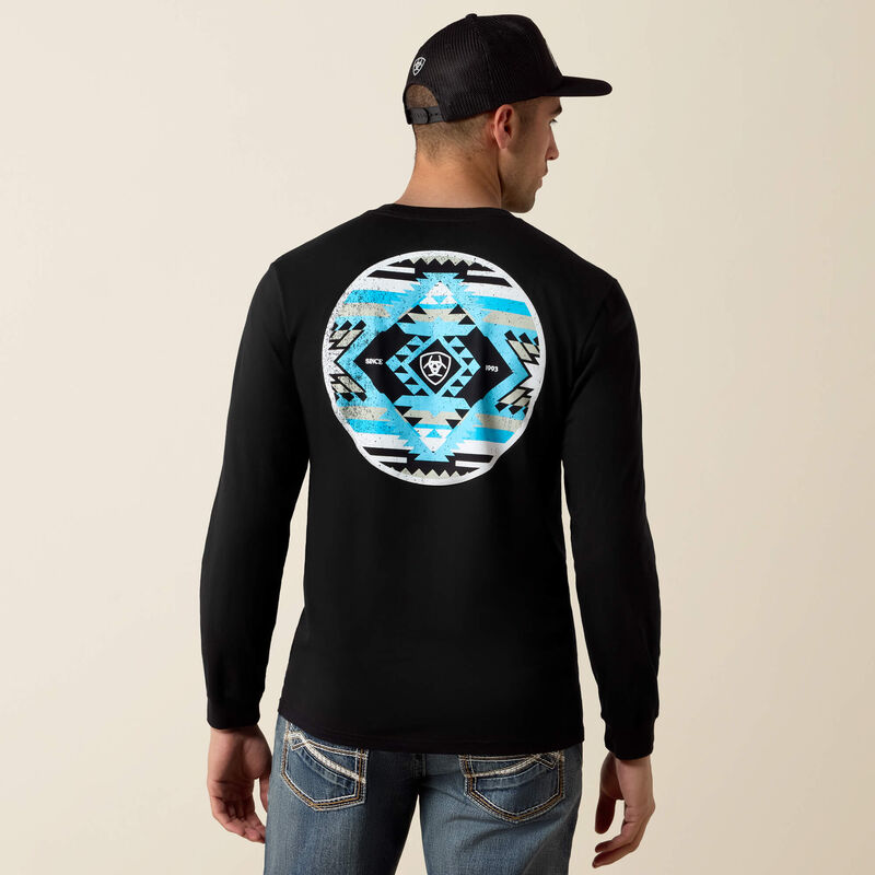 Ariat Long Sleeve Aztec Logo