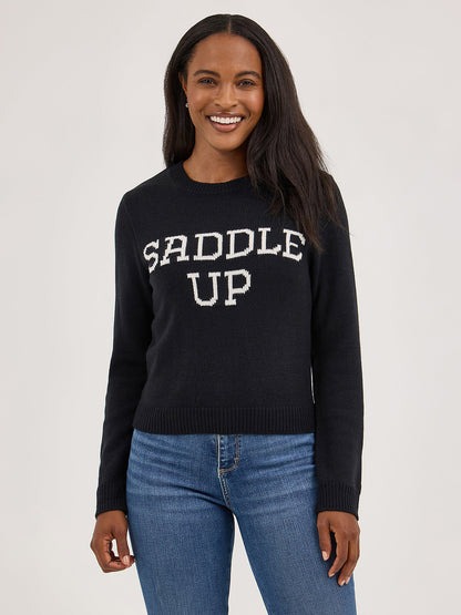 Sweater Wrangler Saddle Up Ladies