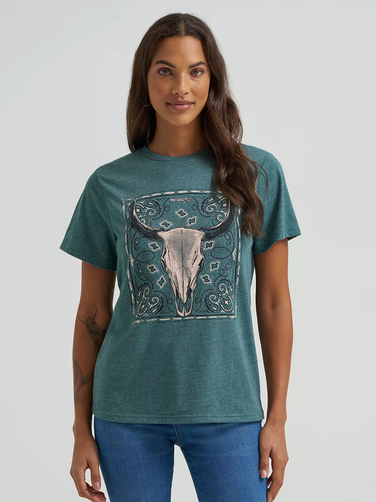 Wrangler Women's Tee Skull