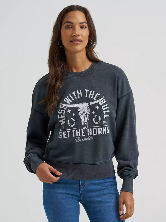 Wrangler Women's Don't Mess Bull