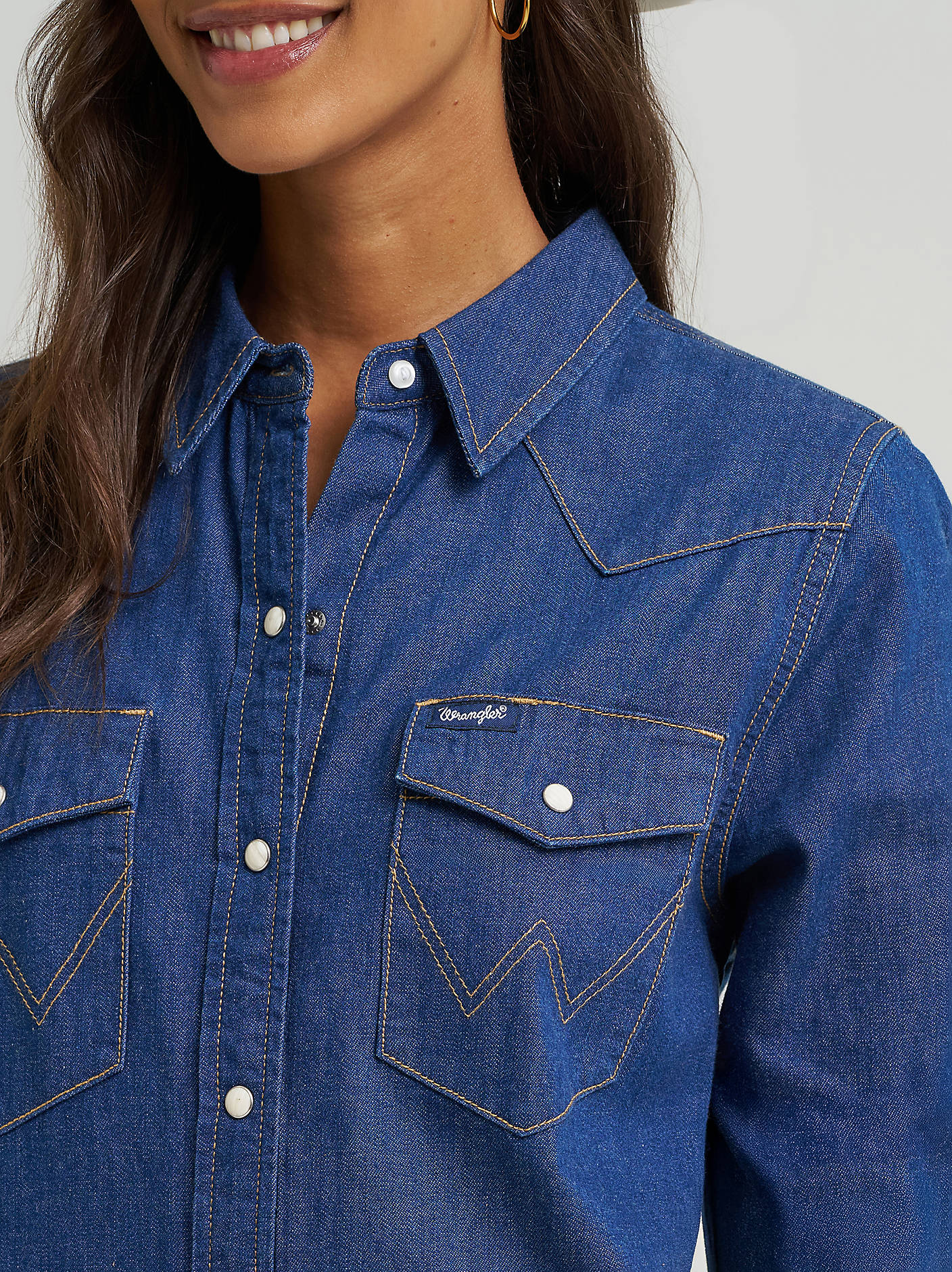 Dress Wrangler Snap