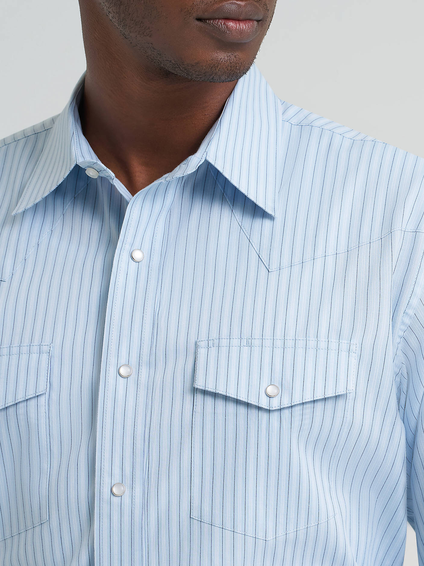 Shirt Wrangler LS Stripped Mens