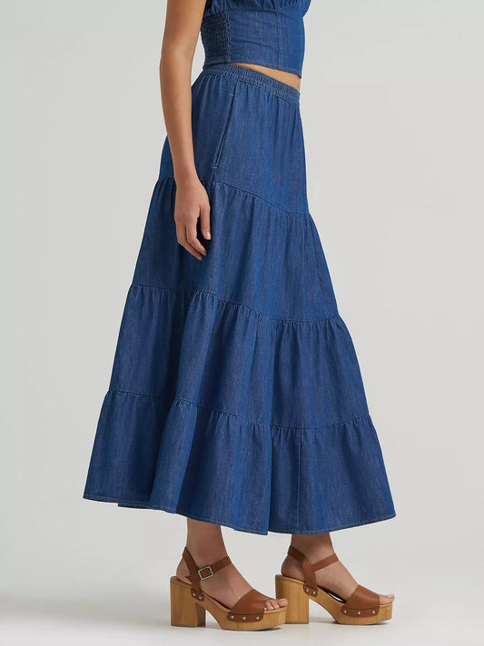 Skirt Wrangler Maxi Denim