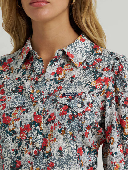 Shirt Wrangler Floral Ladies