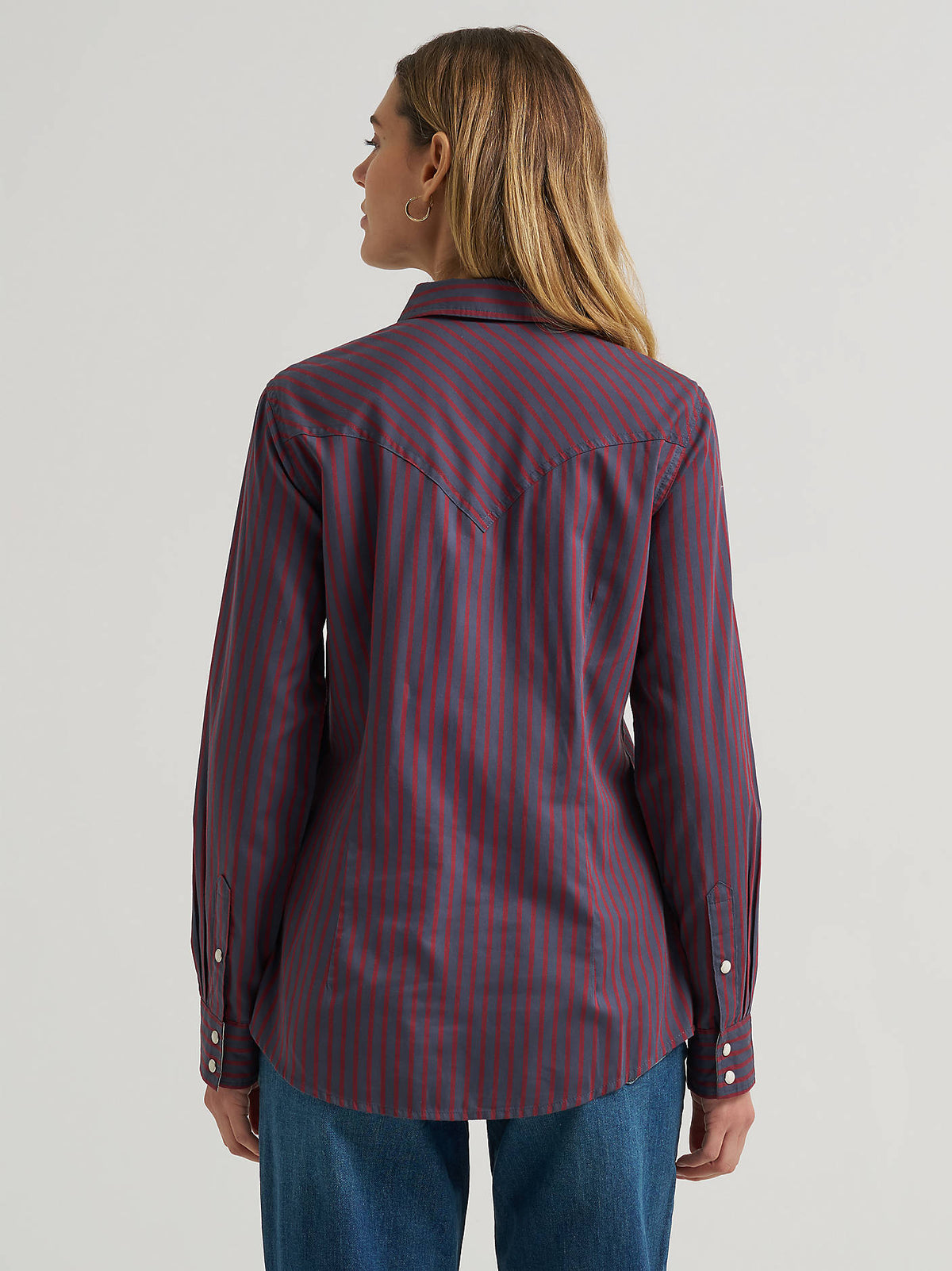 Shirt Wrangler Women's Snap Stripe