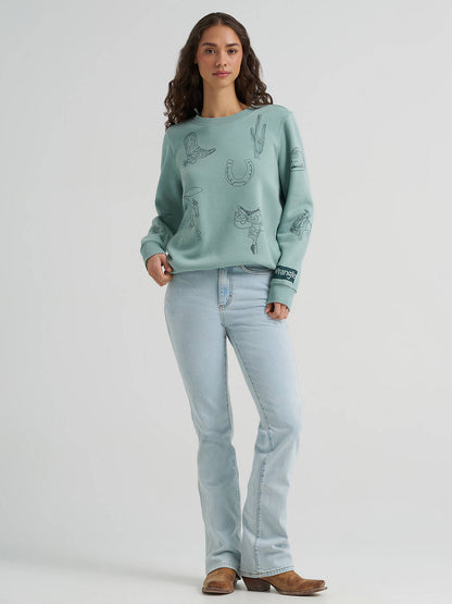 Wrangler Sweater Western Icon