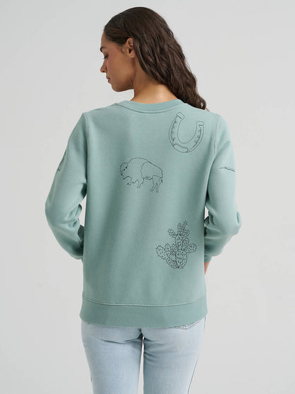 Wrangler Sweater Western Icon