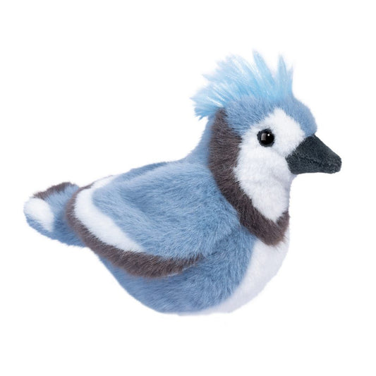 Toy Stuffy Blue Jay Denim