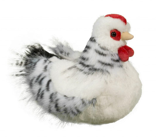 Toy Stuffy Hen Salty Black