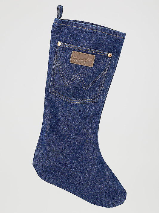 Sock Stocking Christmas Denim