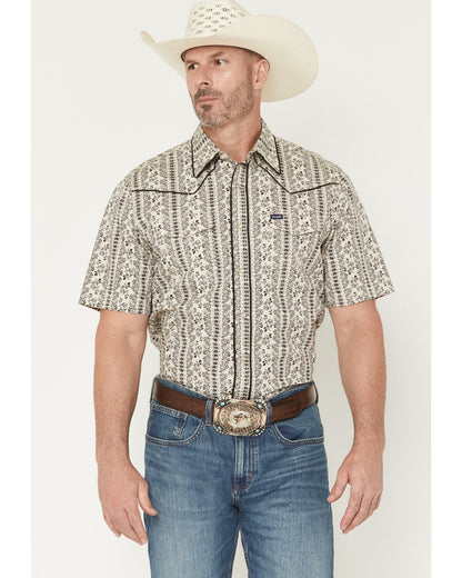 Shirt Wrangler Retro Flower Pattern