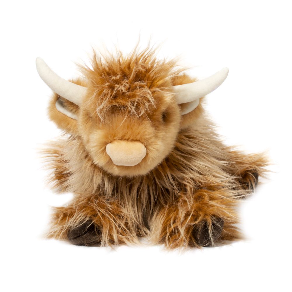Toy Stuffy Cow Highland