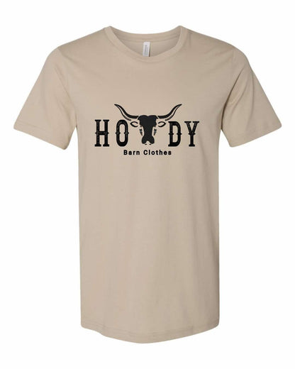 Shirt Tee Barn Clothes "Howdy"