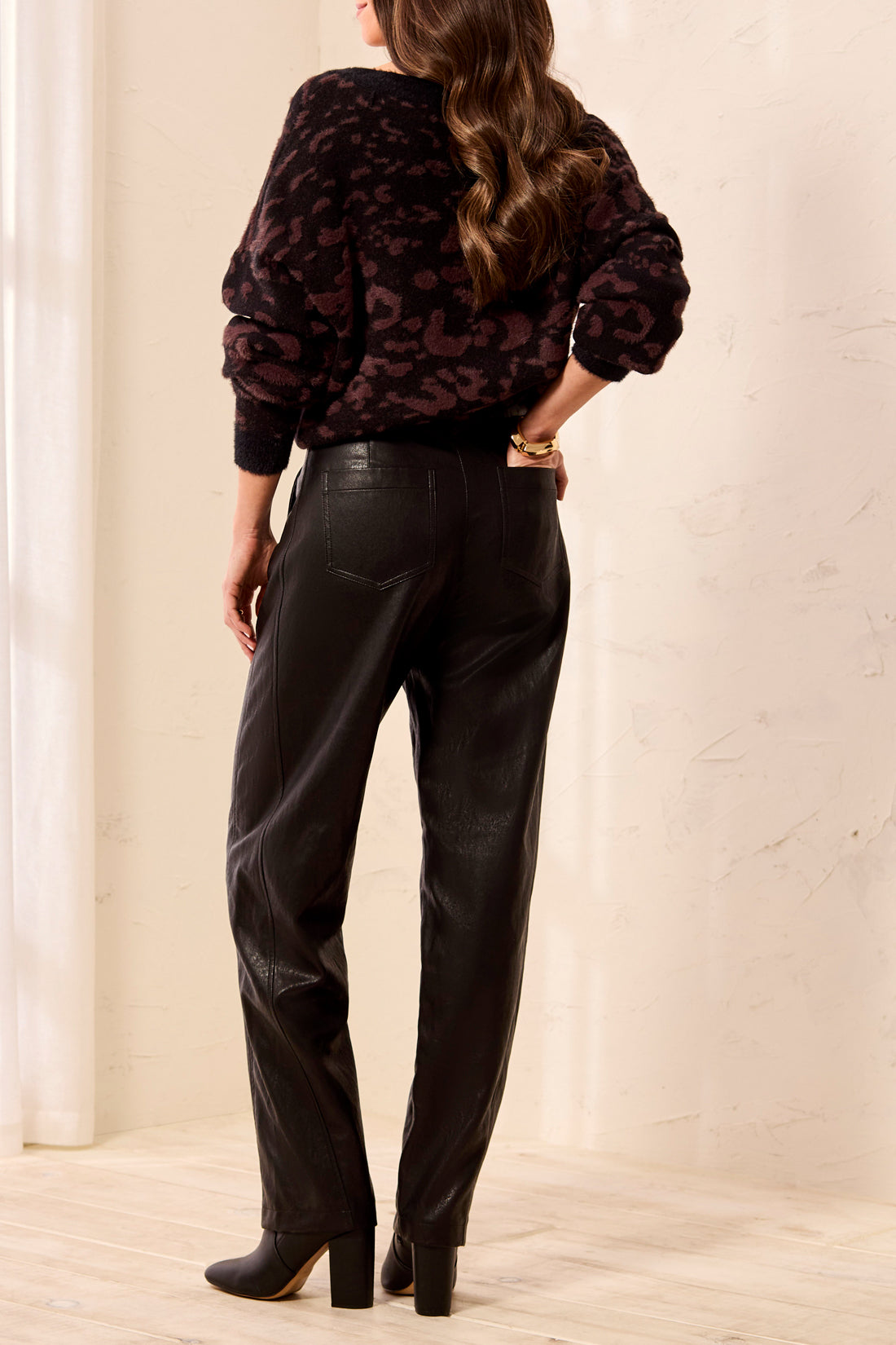 Tribal Pant Zip Pleather